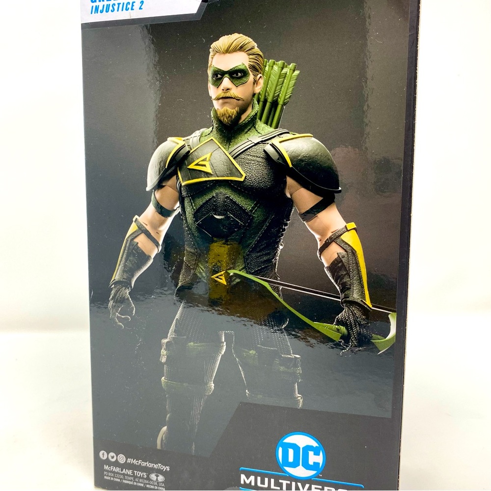 McFarlane Toys DC Multiverse Green Arrow Injustice 2 - 7” Action Figure NEW‎